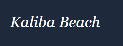 Kaliba Beach Hotel logo